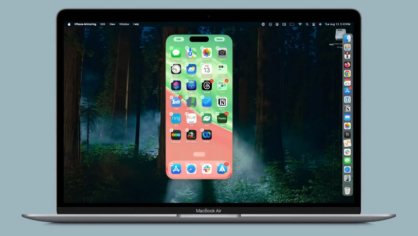 南澳苹果手机维修分享苹果 macOS 15 Sequoia 和 iOS 18 的 iPhone 投屏功能升级 